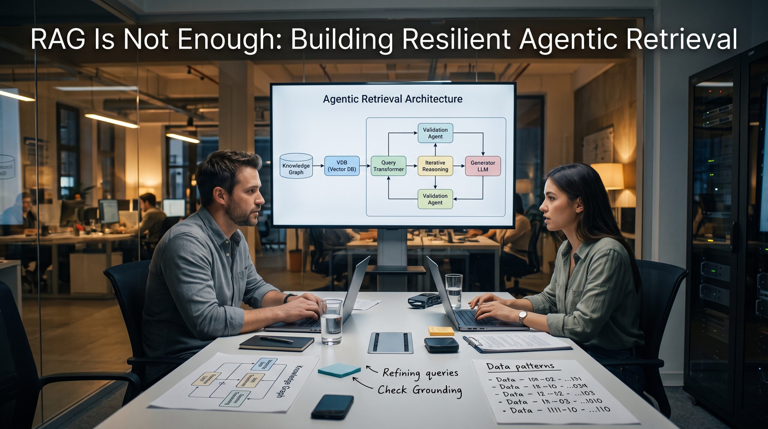 RAG is Not Enough: Building Resilient Agentic Retrieval Architectures